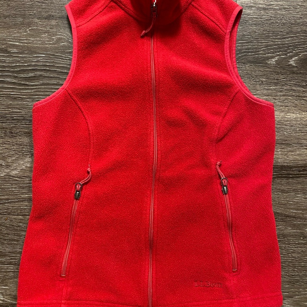 LL Bean Fleece Vest